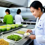 푸드테크의 표준화 및 인증 이슈 - **Future Food Innovation in a Modern Thai Kitchen**
    A brightly lit, modern, and impeccably clean...